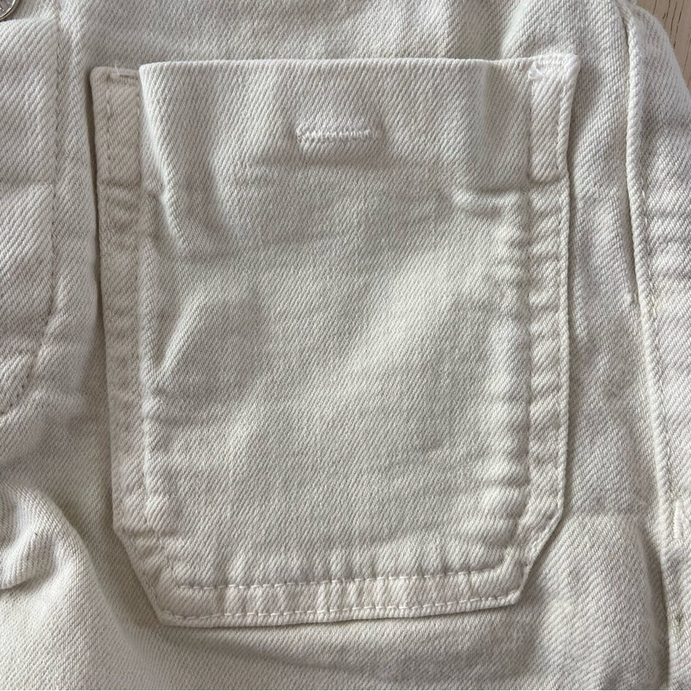 Zara Kids Off White Denim Jean Shorts Size 10 Kids - Picture 5 of 7